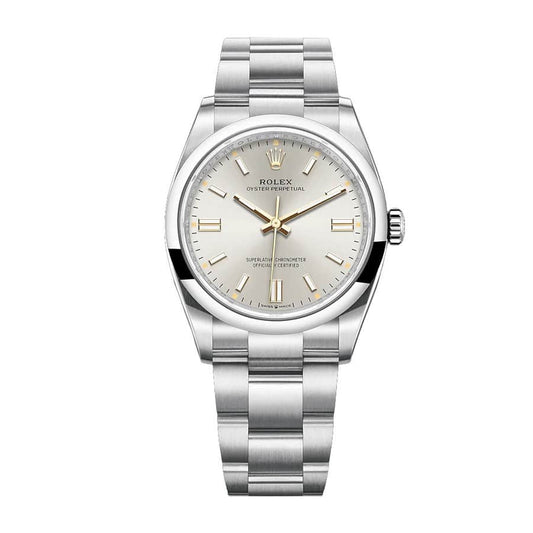 Rolex Oyster Perpetual Grey Dial
